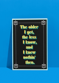 The Menzingers - Some of it was true A5 + A4 Prints