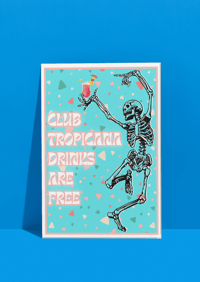 Wham! Club Tropicana A5 + A4 Prints