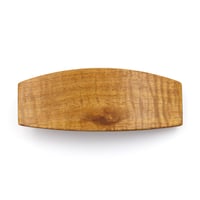 Image 1 of Fiddleback Blackwood Oblong Hair Clip