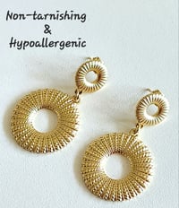 Image 4 of Double Donut Earrings