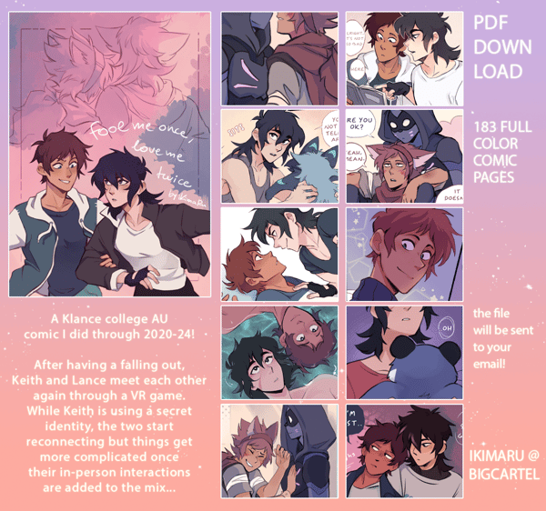 Image of Fool me once, love me twice | Klance comic [PDF]