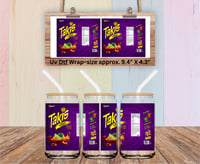 Takis Double Sided Uv Dtf wrap             W0945