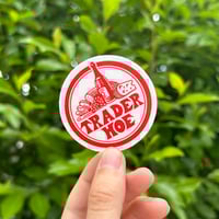 Image 2 of trader hoe sticker