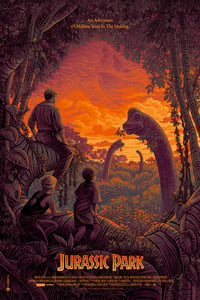 Image of JURASSIC PARK - LITHOGRAPH - AP - 24x36