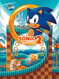 Image of (SUPER) SONIC 2 - ARCHIVAL PRINT - VARIANT - 18x24