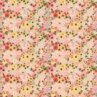 Image 5 of SUMMER TAFFY-The Old Garden Baskets Quilt Kit 66" x 80"