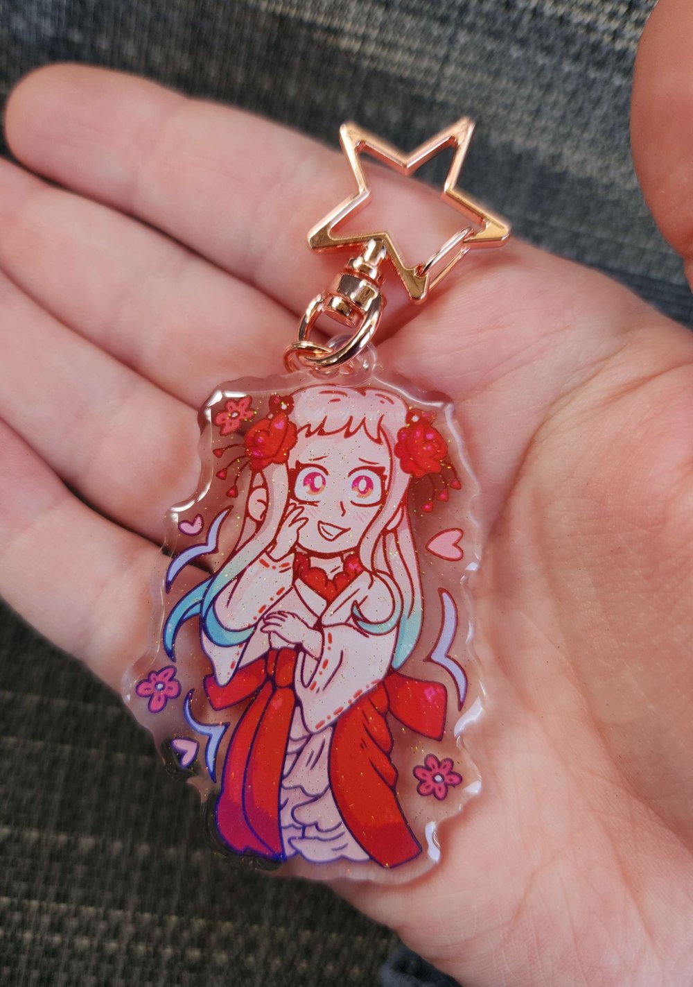 Image of TBHK acrylic keychains