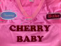 Image 1 of Restock 🩷Cherry Baby Pink Jersey 🩷🩷💋