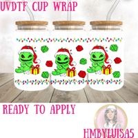 Image 1 of Santa Oggie Boogie UVDTF cup wrap