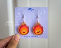 Image 4 of Ghibli Earrings (Soot Sprites, Calcifer)