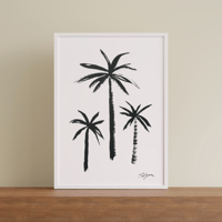 Image 2 of Palms thricely — Art Print