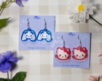 Image 1 of SNRO Earrings (Cinnamon Roll, Hi Kitty)