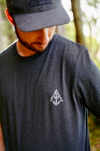 Image 3 of Obsidian Onyx T-shirt Heather Grey 