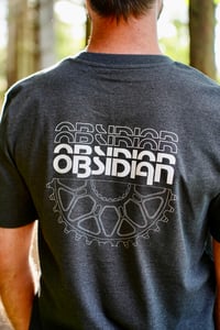 Image 1 of Obsidian Onyx T-shirt Heather Grey 