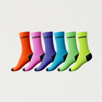 Image 1 of SHOWADDYWADDY LOGO NEON SOCKS X1 PAIR