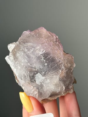 PURPLE CUBIC FLUORITE FROM -PAKISTAN- I