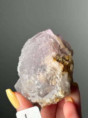 PURPLE CUBIC FLUORITE FROM -PAKISTAN- I