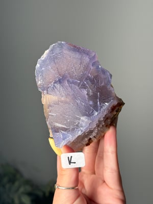 PURPLE CUBIC FLUORITE FROM -PAKISTAN- K