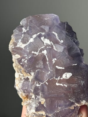 PURPLE CUBIC FLUORITE FROM -PAKISTAN- N