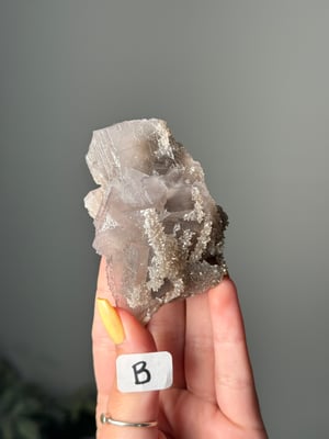 SUGAR CALCITE COATED FLUORITE -PAKISTAN-