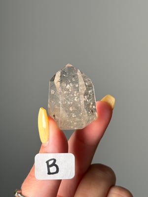 MINI RUTILE IN QUARTZ TOWERS -BRAZIL-