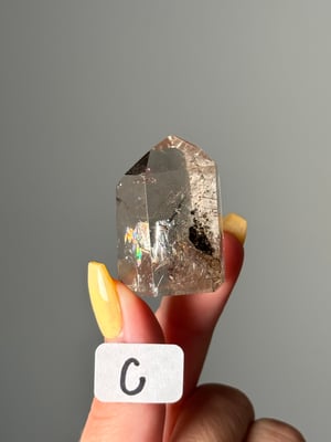 MINI RUTILE IN QUARTZ TOWERS -BRAZIL-