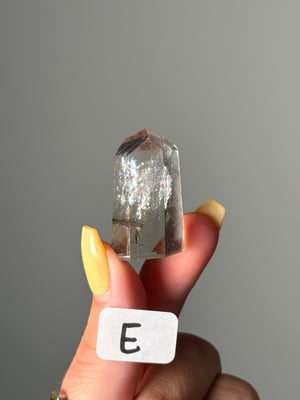 MINI RUTILE IN QUARTZ TOWERS -BRAZIL-