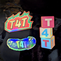 Image 1 of T4T - Holographic sticker (3 variants)