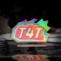 Image 2 of T4T - Holographic sticker (3 variants)