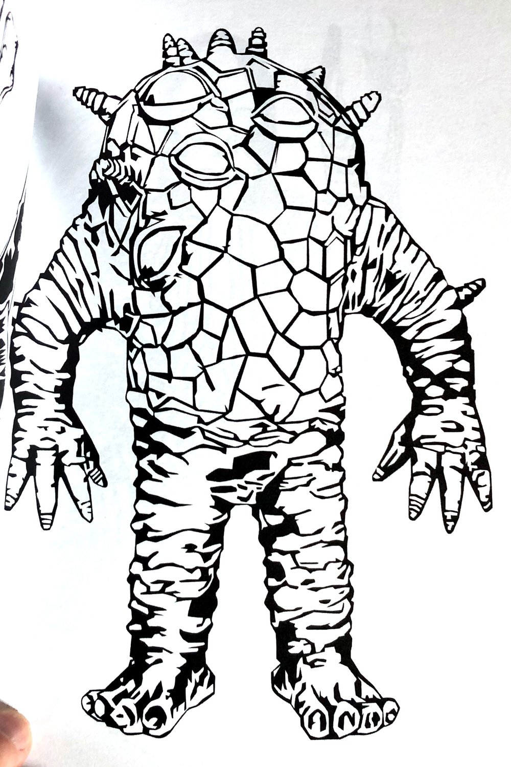 Kaiju Koloring Book
