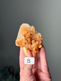 Image 2 of ORANGE CALCITE CLUSTERS -CHINA-