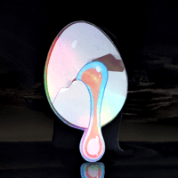 Image 2 of Cracked Eggs - Holographic stickers (2 variants)