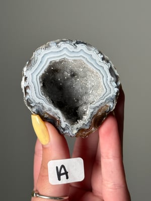 LARGE BRAZILIAN AGATE GEODES A-E