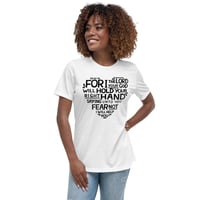 Image 4 of "For I The Lord..." Women's T-Shirt