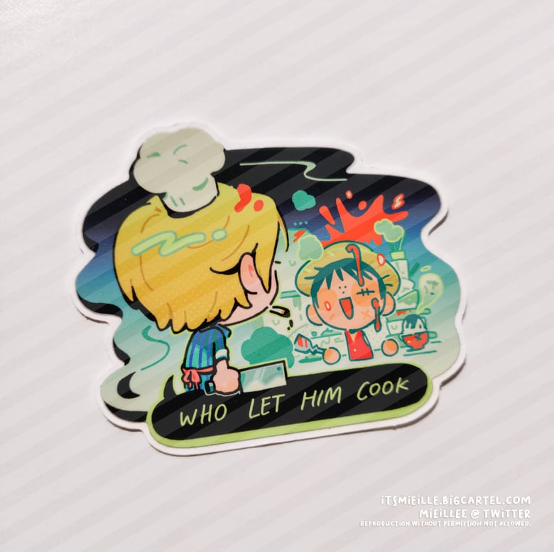 Image of [OP] Whomst Cooking Vinyl Sticker