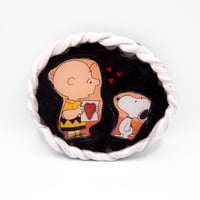 Charlie Brown & Snoopy Love Letter Magnet