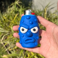 Image 2 of Blue Spooky Woods 1 of 1 Clay Lighter Case