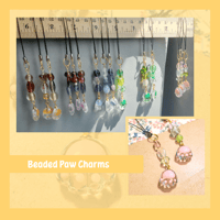 [Limited Quantity] Beaded Paw Charms