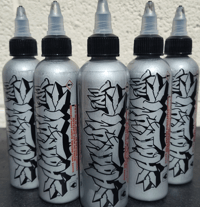 HOODLUM INK - Permanent Paints - Silver 4oz refills
