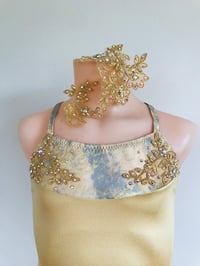 Image 3 of Gold & Silver Lyrical Child Size 10-11 (MC-LC)