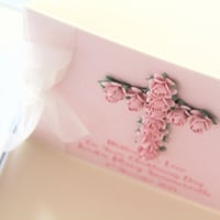 Image 7 of Girl Personalised Card for Christening, Baptism, First Holy Communion, Confirmation.