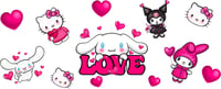 Sanrio Hk Melody Double Sided Uv Dtf Wrap W0730