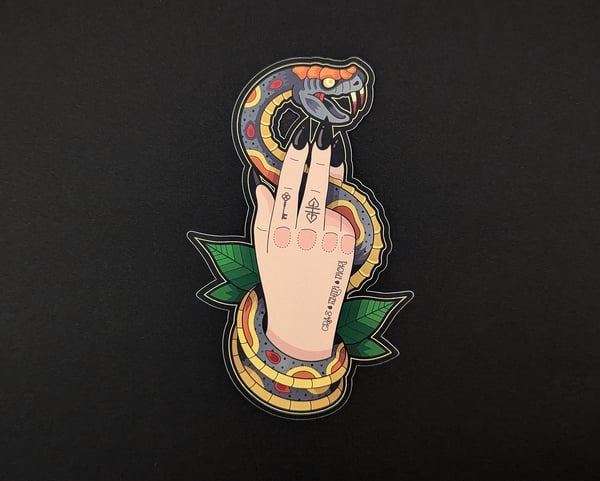 Image of The Hands That Thieve Sticker