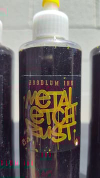 Image 2 of HOODLUM INK - Metal Etch Rust 8oz refills