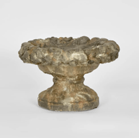 Image 1 of Low Patina Planter Urn 
