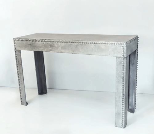 Image of Zinc Garden Table