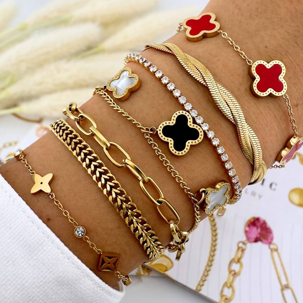 Image of Kitten Adjustable Tennis Bracelet