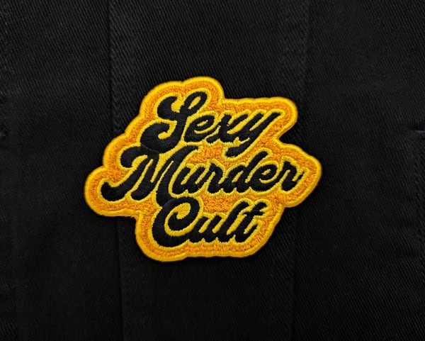 Image of Sexy Murder Cult Fuzzy Embroidered Patch