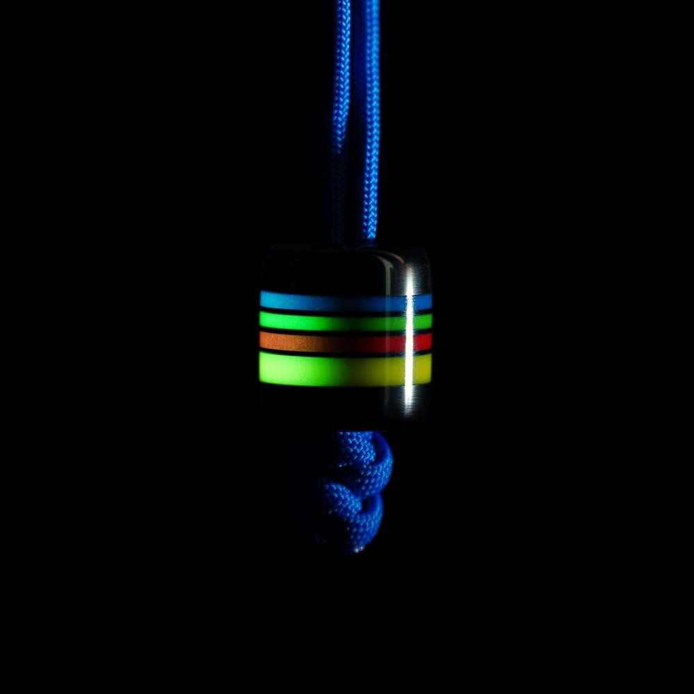 Superstalgia EDC lanyard beads (GLOW)
