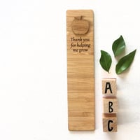 Image 24 of Bamboo Bookmark. Australia Souvenir. Book Lover Gift. Bookmarks.